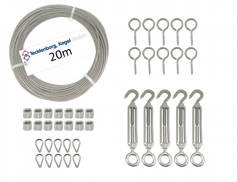 DIY Edelstahlseilset 4