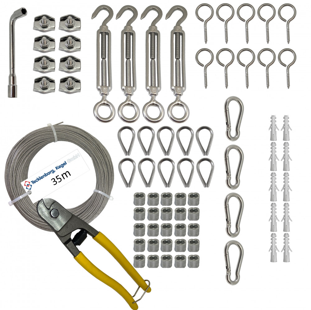 DIY Edelstahlseilset 2